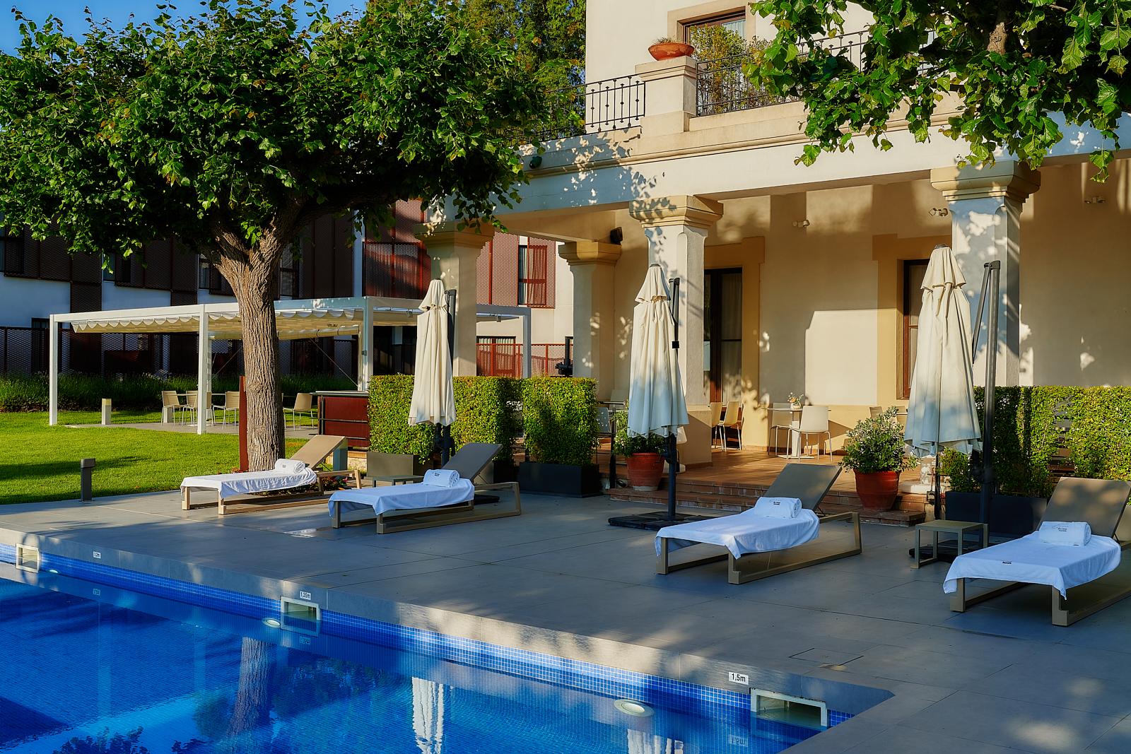 Hotel Arrey Alella Exterior foto